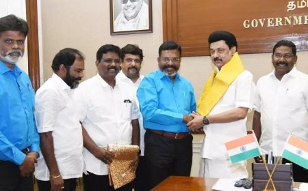 முதல்வரை சந்தித்தார் திருமாவளவன்