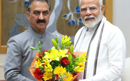 பிரதமர் நரேந்திர மோடியை இன்று சந்தித்தார் முதல்வர் சுக்விந்தர் சிங்