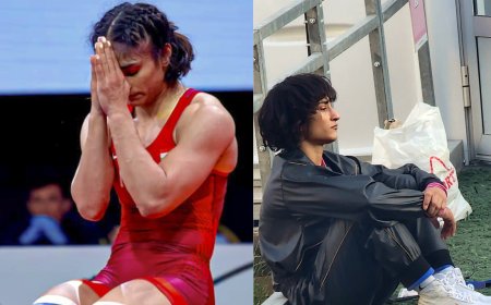 ஓய்வை அறிவித்தார் வினேஷ் போகத் | Vinesh Announces Retirement After Paris Olympics 2024 Disqualification