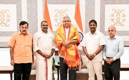 தமிழ் மொழி மற்றும் இலக்கியத்திற்கான புதிய ஆராய்ச்சி மையத்தை அமைக்க துணை ஜனாதிபதிக்கு வேண்டுகோள்!