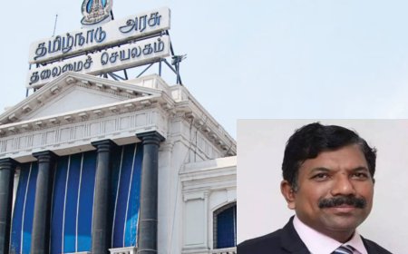 தமிழகத்தின் 50வது தலைமை செயலர்!