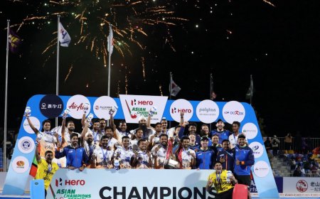 இந்திய ஹாக்கி வீரர்களுக்கு பிரதமர் மோடி வாழ்த்து | Asian Champions Trophy | Narendra Modi