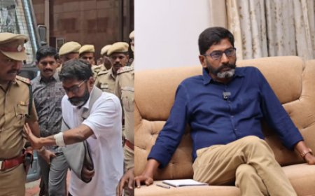 சிறையிலிருந்து வெளியே வந்த சவுக்கு சங்கர்! Savukku Shankar Press Meet