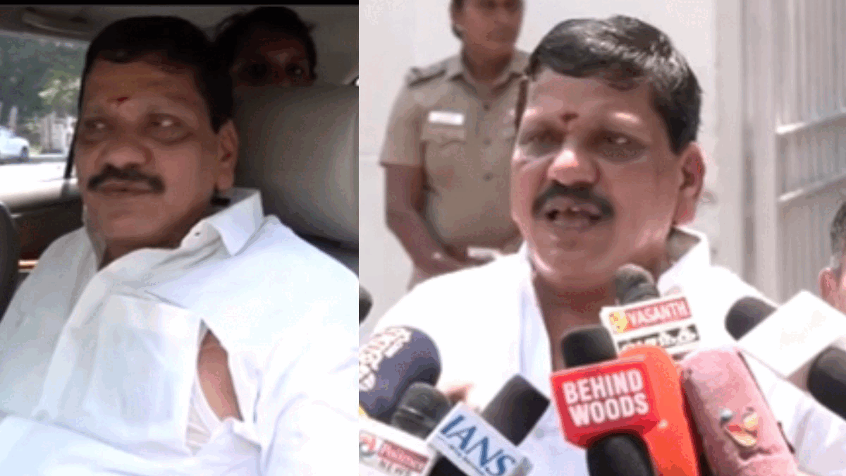 ஏர்போர்ட் மூர்த்தி மீது விசிகவினர் சட்டையை கிழித்து தாக்குதல்!
