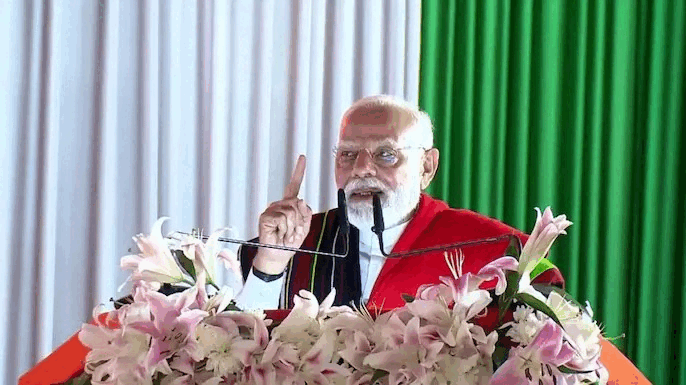 மணிப்பூரில் அமைதியை நிலைநாட்ட விரும்புகிறோம் – பிரதமர் மோடி