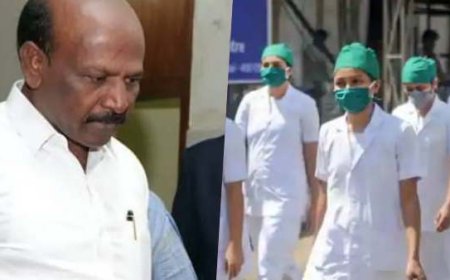 அமைச்சர் மிரட்டும் தொனியில் பேசுகிறார்….. செவிலியர்கள் குற்றச்சாட்டு!