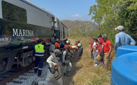 Train Derailment In Oaxaca | மெக்சிகோவில் ரயில் தடம் புரண்டு விபத்து: 13 பேர் உயிரிழப்பு, 98 பேர் காயம்